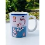 ふるさと納税 和泉市 和泉市久保惣記念美術館オリジナルマグカップセット(「猫の当て字　うなぎ」と「世界図」)