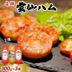 雲仙ハム ポークソーセージ 小 300g×2本