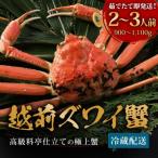 ふるさと納税 福井市 【12/20〜年内発送】福井の老舗カニ料理店「茹で越前がにズワイ蟹」大1杯(900g〜1.1kg)