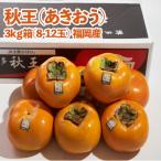 果物類 柿 産ブランド柿 秋王 約3kg