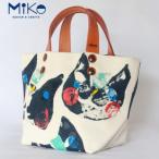 上 Miko バック tote bag ネコ柄