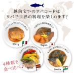 オシャレな世界の鯖料理 サバロード 4種