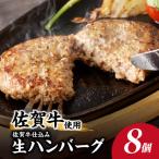 佐賀牛仕込みハンバーグ 8個