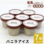 ふるさと納税 根羽村 ミルク感たっぷり!濃厚だけど後味さっぱり。王道バニラアイスクリーム　7個セット