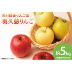 三村観光りんご園の奥久慈りんご 各種詰め合わせ 約5kg