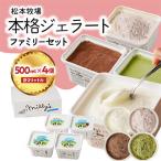 本格ジェラートファミリーセット 500ml×4個