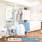 daim 伸縮式 つっぱりランドリーセット