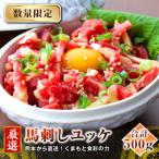 ふるさと納税 南阿蘇村 【馬刺し】熊本直送 ユッケ 500g(50g×10個)(南阿蘇村)