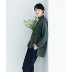 コットンVネックシャツ ログウッドエンジュ
