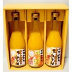 がっつりしぼったでぇ 蜂久農園ジュースセット 720ml×3本