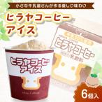 平林乳業 ヒラヤコーヒーアイス 100ml×6個セット