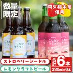 ストロベリーシードル&amp;レモンクラフトビールセット 計6…