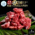 土佐あかうし&土佐牛2種食べ比べ スネ肉煮込み角切り500g …