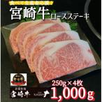 ふるさと納税 小林市 畜産農家応援!『宮崎牛』ロースステーキ1,000g(DAS042)