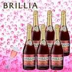 ふるさと納税 山梨市 スパークリングワイン「ブリリア　赤」720ml 6本セット
