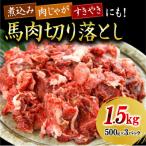 南 馬肉切り落とし 約1.5kg