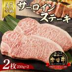 宮崎牛サーロインステーキ2枚 A5等級