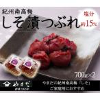 紀州南高梅しそ漬つぶれ 塩分約15% 700g×2