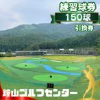 鐘山ゴルフセンター練習球券 100球券