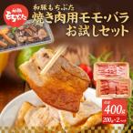 もちぶた お試し モモ バラ 焼き肉用 セット