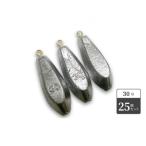 六角オモリ 30号 25個セット 釣り用 おもり