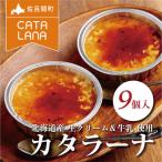 ふるさと納税 佐呂間町 北海道産生クリームにこだわったカタラーナ9個入