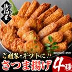 本場 保存料 防腐剤無添加 さつま揚げ 詰合せ 4種