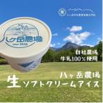 ふるさと納税 茅野市 八ヶ岳農場 生ソフトクリームアイス 6個
