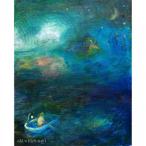 ムラナギ絵画 No.1598 ヒモス湖の怪魚