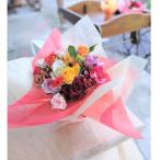 天使のバラ 薔薇だけの自立型花束 色MIX
