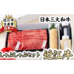 近江牛 定番 牛しゃぶしゃぶセット