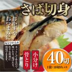 ふるさと納税 門川町 【訳あり】骨取りさば切身(10切×4袋)