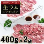 ふるさと納税 旭川市 厚切り生ラムジンギスカン 800g(400g×2)・ジンギスカンのたれ 160g セット_04829