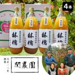 特別栽培認証の完熟りんごを丸ごと絞った