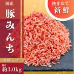 嬉しい小分け 挽きたて 豚ミンチ 約300g×10個