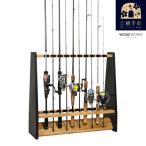 WOOD WORKS ロッドスタンド19本掛け