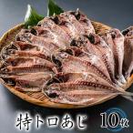 ふるさと納税 伊東市 干物セット【特トロあじ10枚セット】　伊豆・伊東のひもの詰め合わせ　静岡県伊東