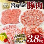 ふるさと納税 川南町 宮崎県産豚肉3.8kg(川南町)