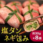 ふるさと納税 舞鶴市 塩タンネギ包み【冷凍】約30g×8個