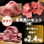 佐賀牛 普段使いセット3種 ロース 赤身切り落とし