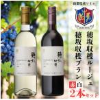 穂坂収穫ルージュ 穂坂収穫ブラン 山梨ワイン赤白2本セット