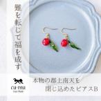 本物の郡上南天を閉じ込めたネックレス