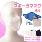 婦人スポーツマスク 伸縮素材使用の日本製マスク