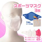 婦人スポーツマスク 伸縮素材使用の日本製マスク