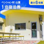 ペンション村 山里 1泊宿泊券 最大6名様