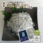 大津港水揚げの釜揚げしらす 1kg