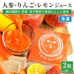 冷凍無添加にんじんりんごレモンジュース 2箱