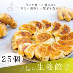 ふるさと納税 草津市 手包み生姜餃子　25個入り