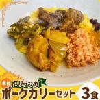 本格スリランカ ポークカリーセット ジャスミンライス付き …