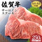 牛肉 ステーキ 艶さし A4~A5 佐賀牛サーロインステーキ 250g